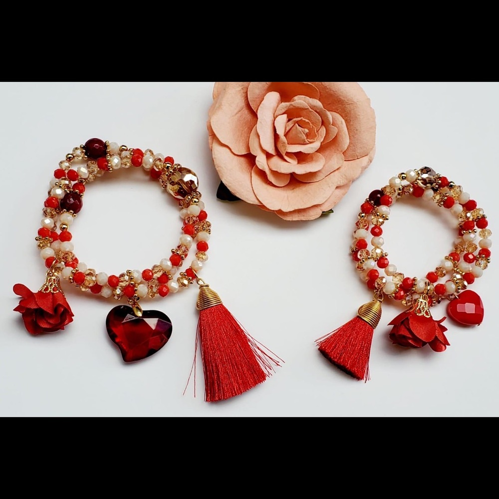 Bohemian Mother & Daughter bracelets